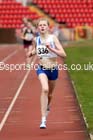 Girls under-15s 1500 metres, North Eastern Track and Field Champs, Gateshead Stadium. Photo: David T. Hewitson/Sports for All Pics